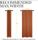 NICETOWN Halloween Blackout Draperies Curtains - Image 7