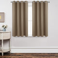 Joydeco Blackout Curtains 54 Inch Length 2 Panels Set, Thermal Insulated Long by JOYDECO