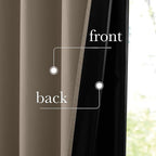 NICETOWN 100% Full Blackout Portable Curtains - Image 4