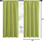 NICETOWN Green Blackout Draperies Curtains - Image 10