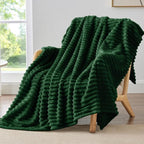 BEDELITE Twin Blanket for Couch & Bed, 300GSM Soft & Warm Fleece Blanket by BEDELITE