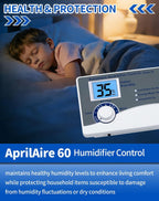 Model 60 Automatic Whole House Digital Humidifier control Humidistat with Outdoor Temperature Sensor Fit For 400 500 600 700 Series Humidifiers 24VAC