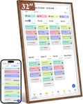 32"Digital Calendar Smart Calendar Electronic Calendar for Wall
