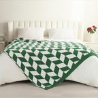 Snuggle Sac Christmas Green Throw Blanket - Image 6