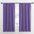NICETOWN Window Curtains for Bedroom, Lilac Purple, 2 Panels, W42 x L48 -Inch by NICETOWN