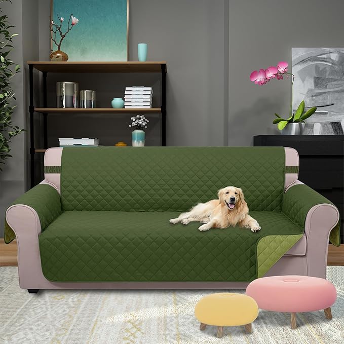 U-NICE HOME Reversible Sofa Cover Couch Cover - Image 2