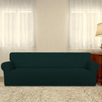 PureFit Super Stretch 4 Seater Sofa Slipcover – Spandex Non Slip Soft Couch - Image 2