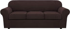 H.VERSAILTEX 4 Piece Stretch Sofa Covers by HVERSAILTEX