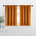 NICETOWN Room Darkening Cafe Satin Curtains by NICETOWN