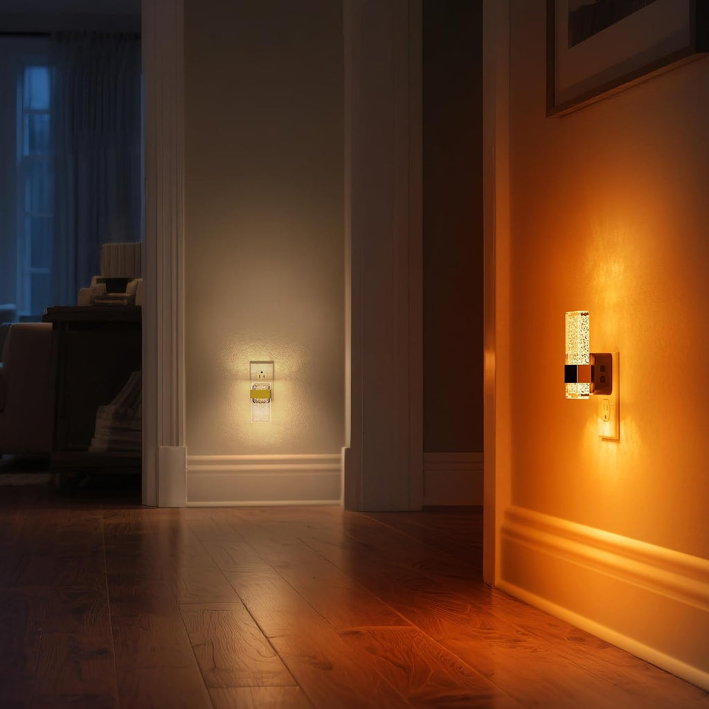 DORESshop LED Night Light, [2 Pack] 3 Level Dimmable Nightlight