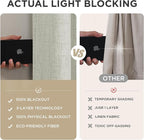 Joydeco Linen Blackout Curtains - Image 5