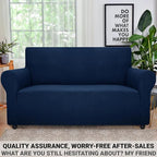 ZNSAYOTX Super Stretch Couch Cover Love Seat Sofa Covers - Image 5