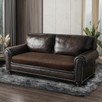 Leather Look Couch Cushion Covers Sofa Seat Slipcovers Sets Couches Furniture - Image 8