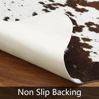 AROGAN White 6×7.2 Feet Faux Cow Print Rug Large - Image 3
