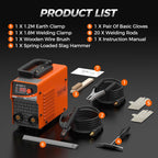 250A Stick Welder Machine, 20Pcs Welding Rod Mini Welding Machine
