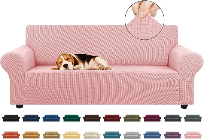 KEKUOU Stretch Sofa Cover Slipcover ，Couch Covers by KEKUOU