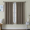 Simplebrand Ava Latte Blackout Curtains by Simplebrand