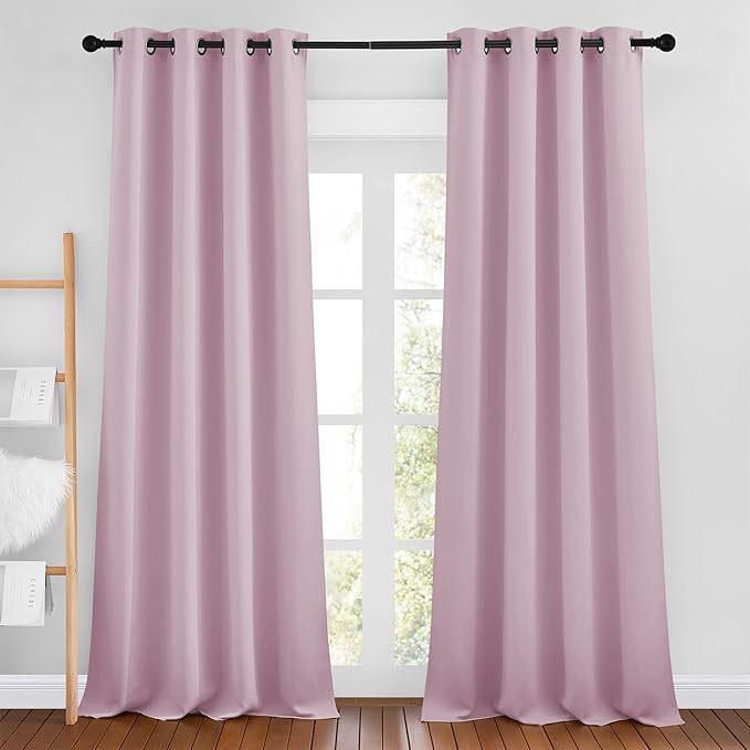 NICETOWN Kitchen Room Darkening Curtains and Drapes by NICETOWN