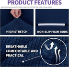 ZNSAYOTX Stretch Oversized Couch Cover Universal Sofa Covers - Image 4