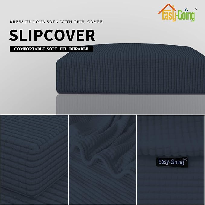 Easy-Going Stretch Loveseat Cushion Cover Sofa Cushion Furniture Protector Sofa - Image 3