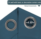 H.VERSAILTEX Blackout Patio Curtains 100 x 84 Inches - Image 3