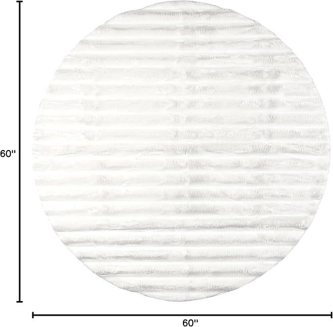 Nuloom SuperiorWash Collection Kai Off-White, Fluffy and Cozy, High Traffic - Image 2