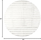 Nuloom SuperiorWash Collection Kai Off-White, Fluffy and Cozy, High Traffic - Image 2