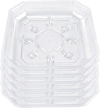 Plastic Plant Saucer, 6 Pack, Square, (14x14)