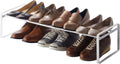 YAMAZAKI Home Frame Adjustable Shoe Rack - Spacesaving Storage Solution, 7" - Steel - Holds Up to 4 Pairs of Shoes Per Shelf