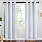 NICETOWN Room Darkening Draperies Curtains Panels, 2 Panels, 42 by 78, Window by NICETOWN