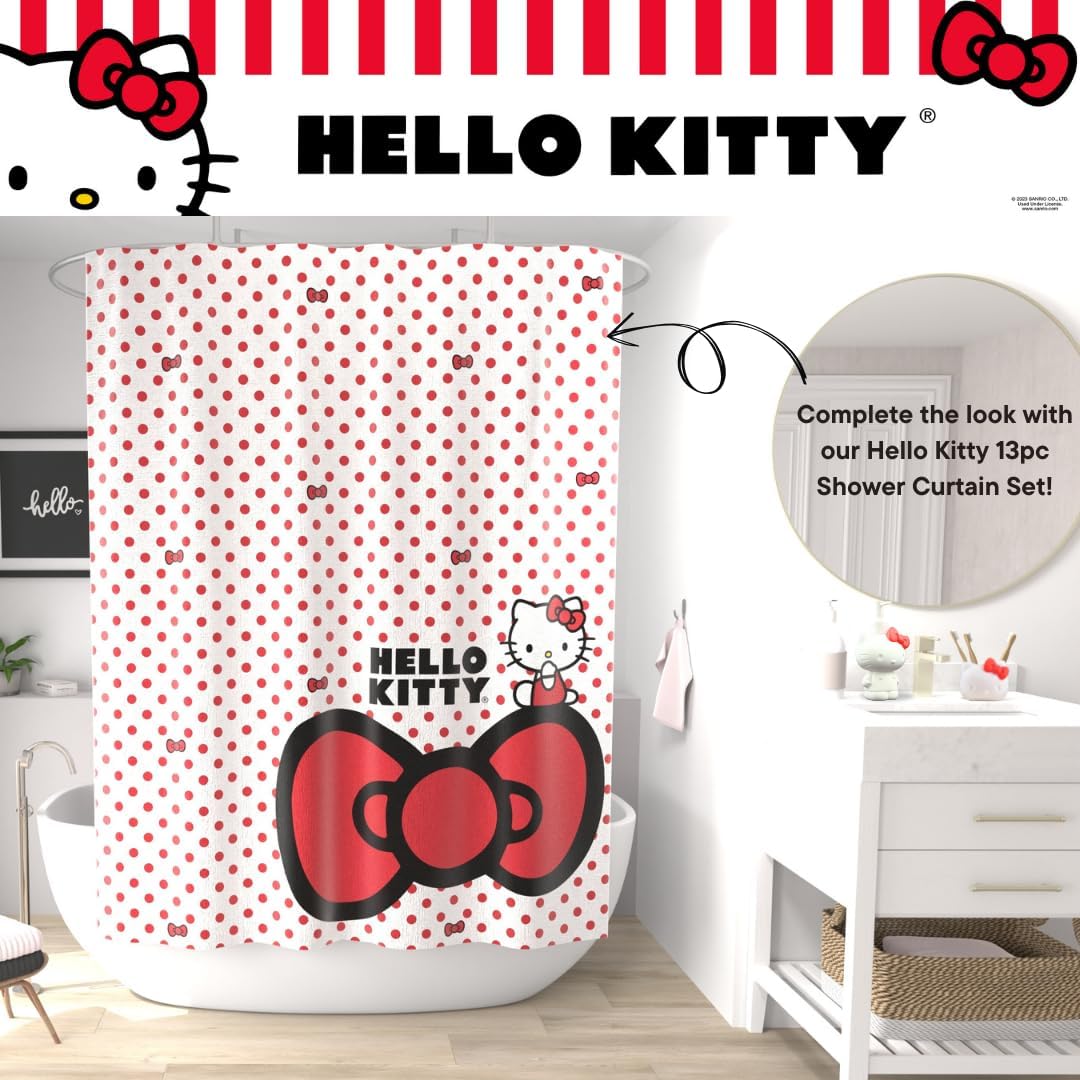 Hello Kitty Toothbrush Holder - Makeup Brushes/Pens Tumbler, (Officially Licensed Product) By Franco
