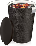 Tea Forte Noir Ceramic KATI Tea Cup with Infuser