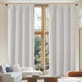 Simplebrand Ava Natural Blackout Curtains by Simplebrand