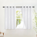 NICETOWN Bathroom Curtains 100% Blackout Window Treatments, Grommet Thermal by NICETOWN