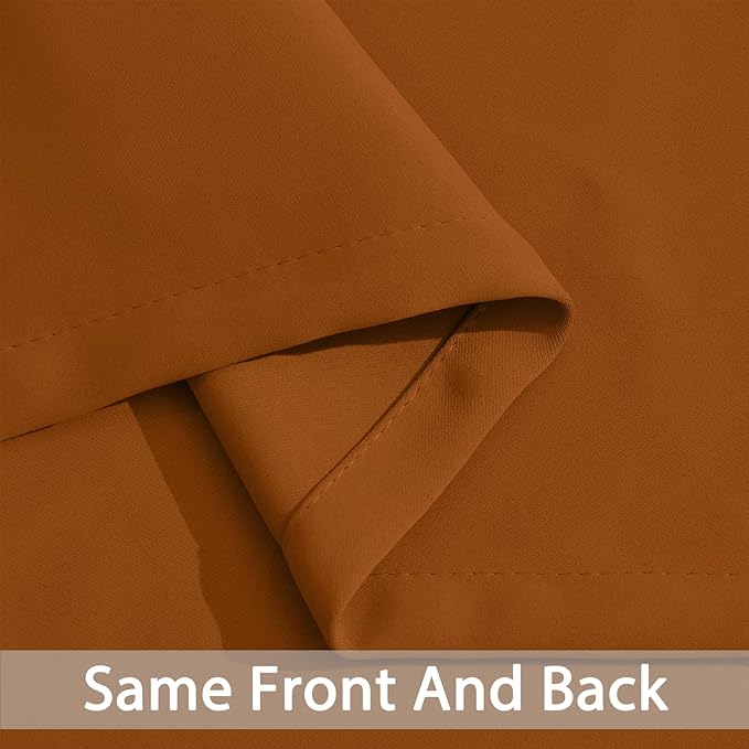 Yakamok Blackout Patio Curtains 100x84 Inches - Image 5