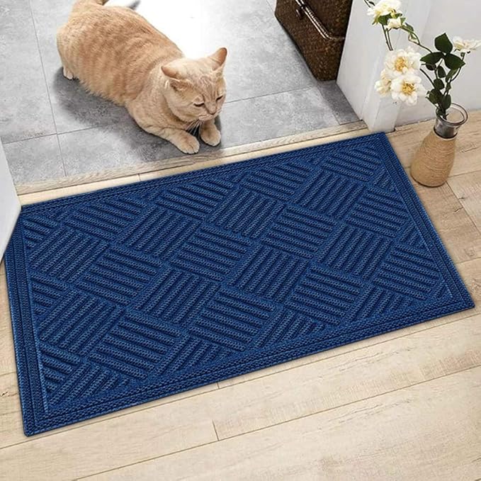 Mibao Front Door Mat, Dirt Trapper Welcome Mat - Image 7