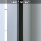 SimpleHome Ombre Room Darkening Curtains 84 inches Length - Image 4
