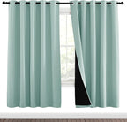 NICETOWN 100% Blackout Window Curtain Panels, Full Light Blocking Drapes - Image 2