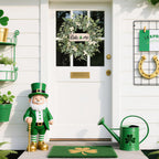 20Inch Wreaths for Front Door for Spring Fall Summer Winter Welcome Sign