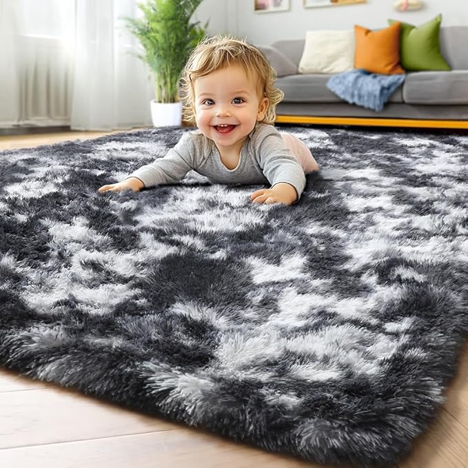 ONASAR Black and White Area Rugs - Image 9