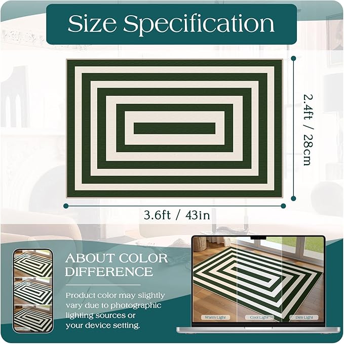 Modern Outdoor Rug - Image 2