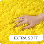Amearea Premium Soft Fluffy Rug Modern Shag Carpet, High Pile, Solid Color - Image 6