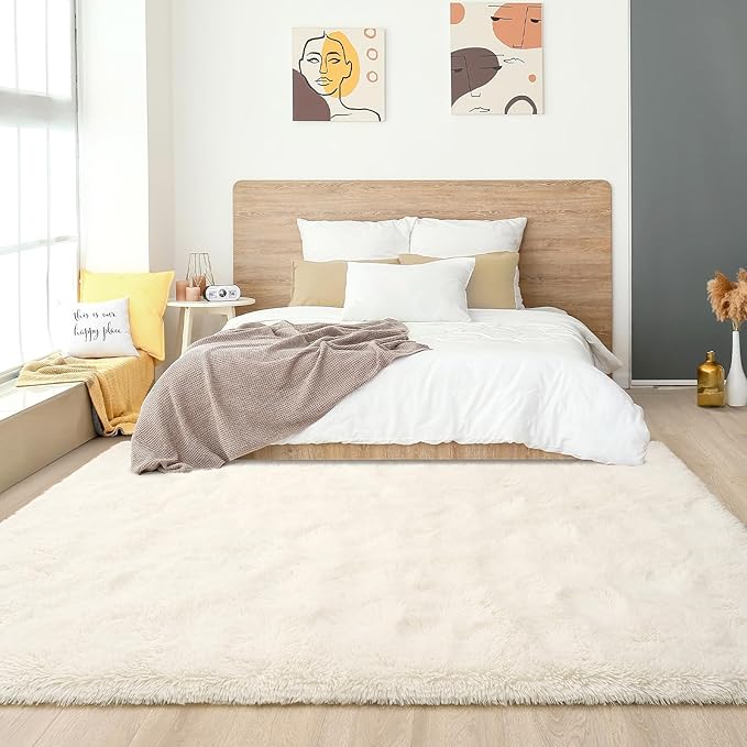 Amearea Premium Soft Fluffy Rug Modern Shag Carpet, 6x9 Feet, Fuzzy Shaggy Rugs - Image 6