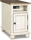 Signature Design by Ashley Chairside End Table with Charging Station