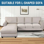 H.VERSAILTEX Super Stretch Individual Seat Cushion Cover Sofa Covers Couch - Image 9