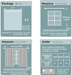 BGment Room Darkening Curtains 63 Inches Long - Image 6