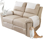Quilted Recliner Armrest and Headrest Covers Set