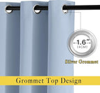 NICETOWN Blackout 102 inch Curtains - Image 2