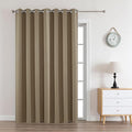 Joydeco Khaki Custom Solid Single Blackout Curtain by JOYDECO