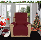 Easy-Going Recliner Sofa Slipcover Reversible Sofa Cover Water Resistant Couch - Image 2